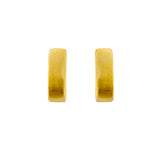 Small Flat Hoop Earrings