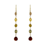 Zircons with Hessonite Garnet Drop