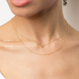 Anchored Initial Necklace