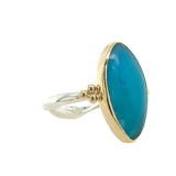 Peruvian Opal Marquis Ring