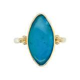 Peruvian Opal Marquis Ring