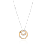 Double Floating "O" Necklace