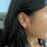 Star and Moon Studs