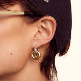 Two-Tone Interlock Hoops