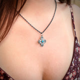 Turquoise Live, Life, Love Charm
