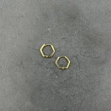 Mini Geometric Huggies