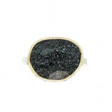 Graphite Quartz Cocktail Ring