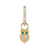 Tiny Wise Owl Charm