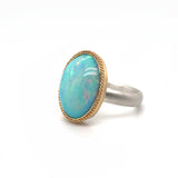 8.62 ct Ethiopian Opal Ring