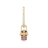Tiny Double Sided Hamsa Charm