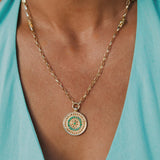 Flora Medallion Necklace