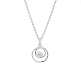 Orbit Pearl Necklace