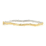 Two Toned Tree of Life Bangle
