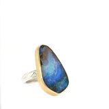 Australian Boulder Opal Cocktail Ring