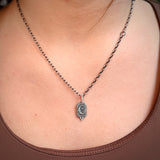 Small Moon & Star "The Soul is Eternal" Charm