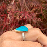 Peruvian Opal Sea Kelp Ring