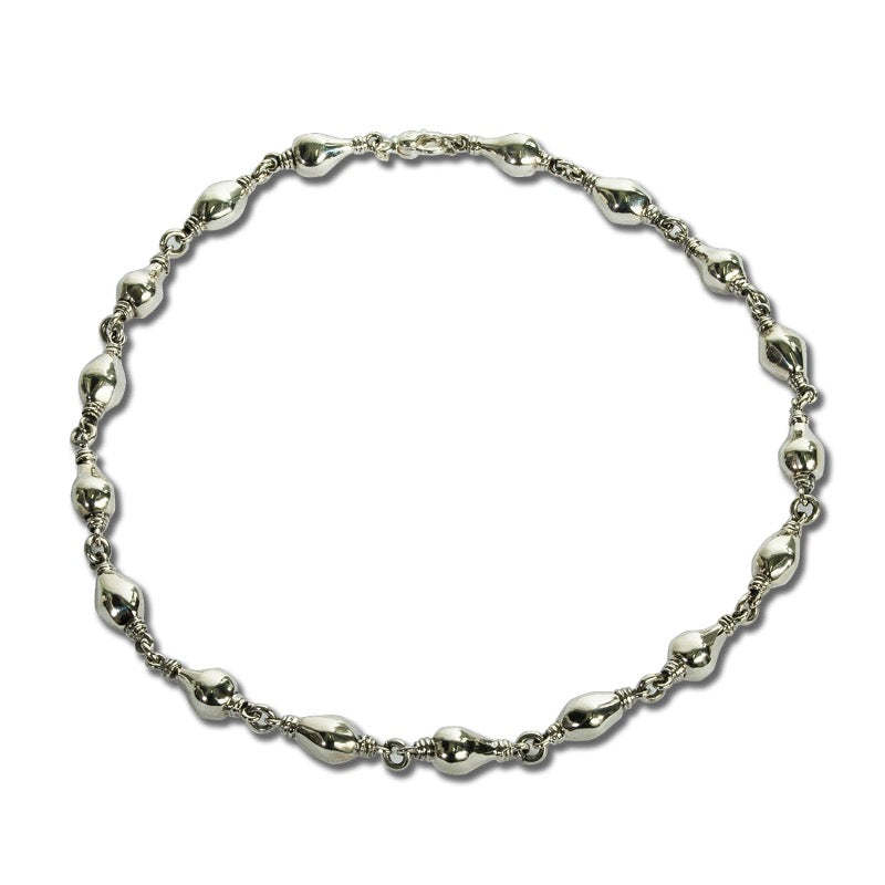 Small Linked Baroque Pearls Necklace