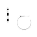 Bamboo Hoop Earrings
