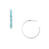 Bamboo Hoop Earrings