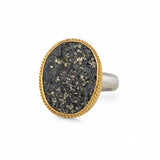 Slate with Pyrite Ring