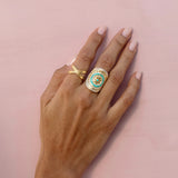 Flora Saddle Ring