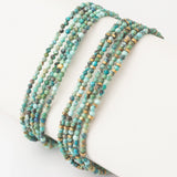 Turquoise Wrap Bracelet - Necklace