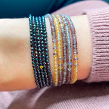 Hematite Wrap Bracelet - Necklace