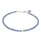 Single Wrap Tanzanite Bracelet
