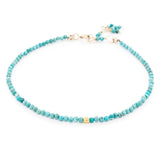 Single Wrap Turquoise Bracelet