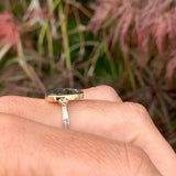 Black Tourmalated Quartz Ring