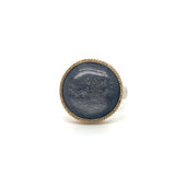 12.52 ct Silver Obsidian Ring