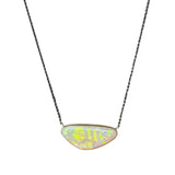 Large Asymmetrical Australian Opal Necklace