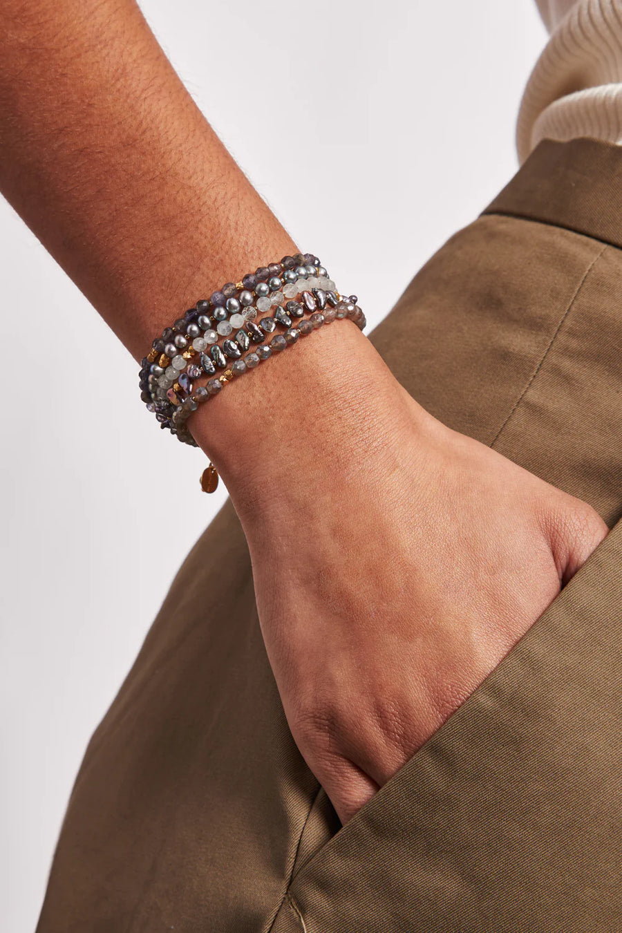 Riviera Stone Wrap Bracelet