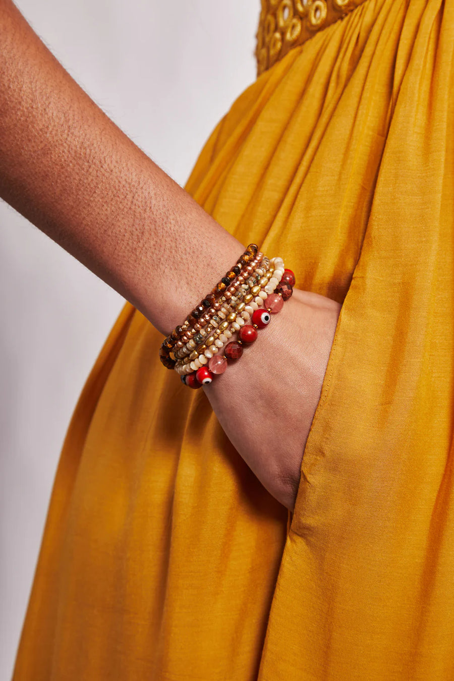 Riviera Stone Wrap Bracelet