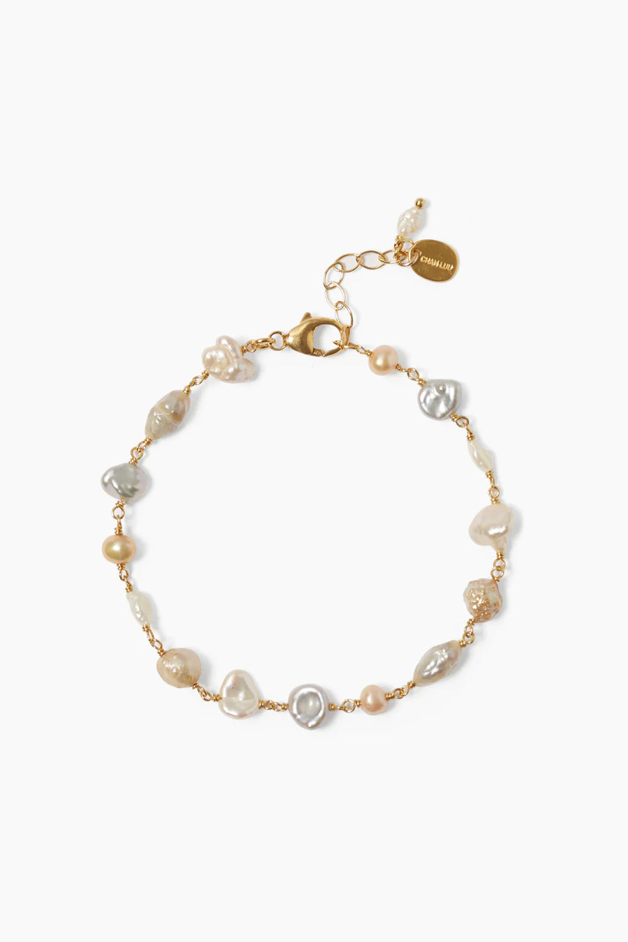 Champagne Pearl Bracelet – Silverado Saratoga
