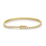Lab Diamond Bezel Tennis Bracelet