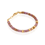 Jacaranda Beaded Bracelet