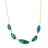 Australian Opal Collar Necklace
