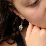 Sapphire Tessera Earrings