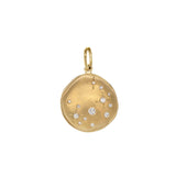 Diamond Luna Scattered Star Coin Charm