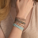 Amazonite Wrap Bracelet - Necklace