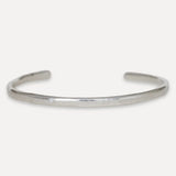 Organic Silver Cuff - Diamond