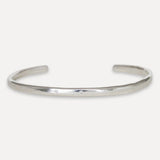 Organic Silver Cuff - Diamond