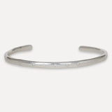 Organic Silver Cuff - Diamond