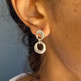 Double Circle Earrings