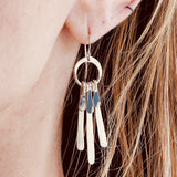 Little Folded Flare Earrings