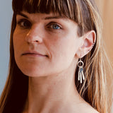 Little Folded Flare Earrings