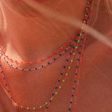 Classic Gigi Bleuet Resin Necklace