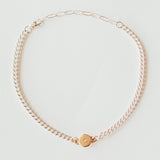 Itty Bitty Disc Curb Bracelet