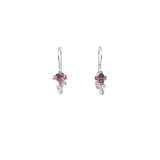 Mini Gemstone Pod Cluster Earrings